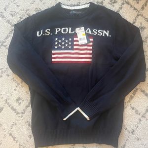 BRAND NEW U.S. Polo Association Navy Sweater